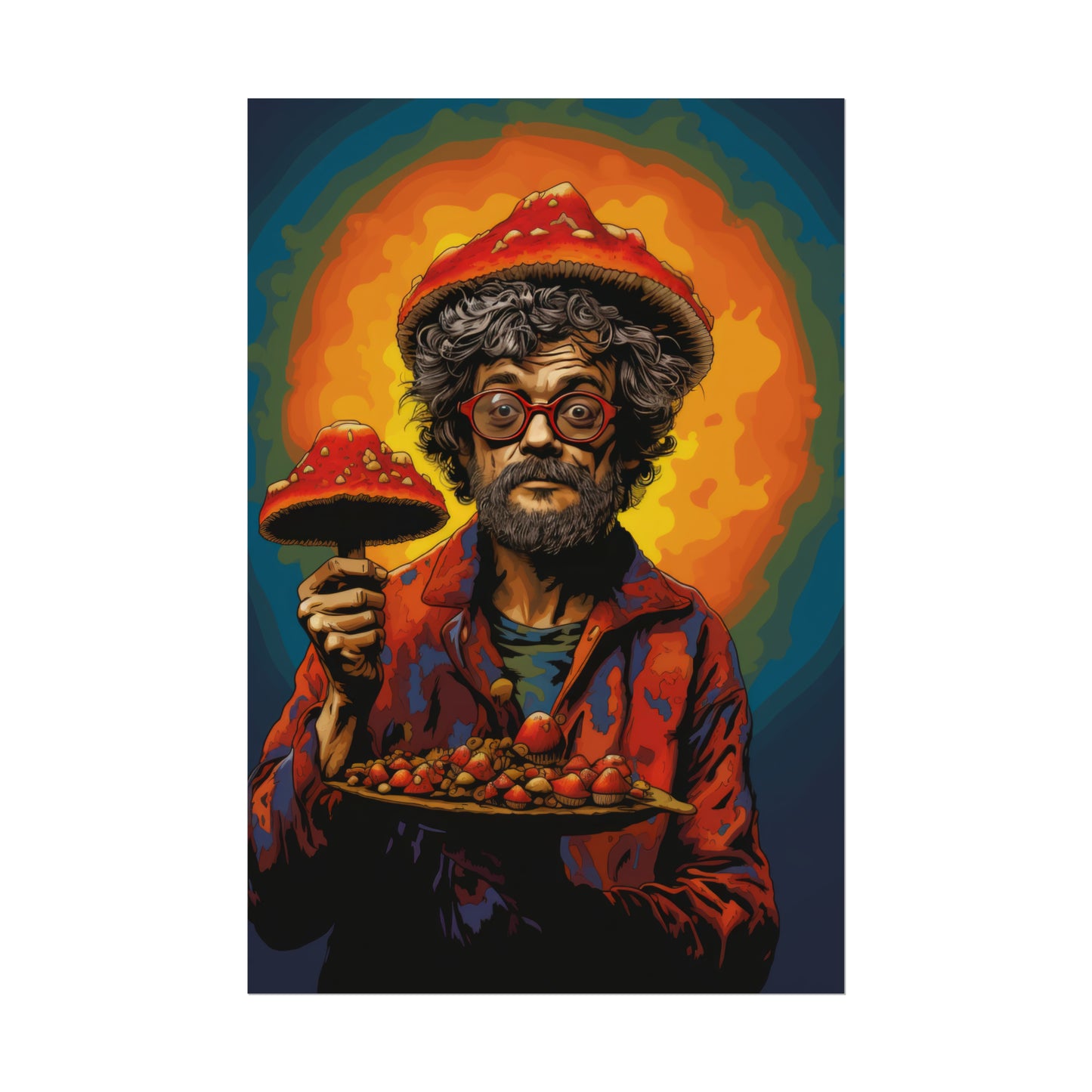 Terence McKenna Poster Print