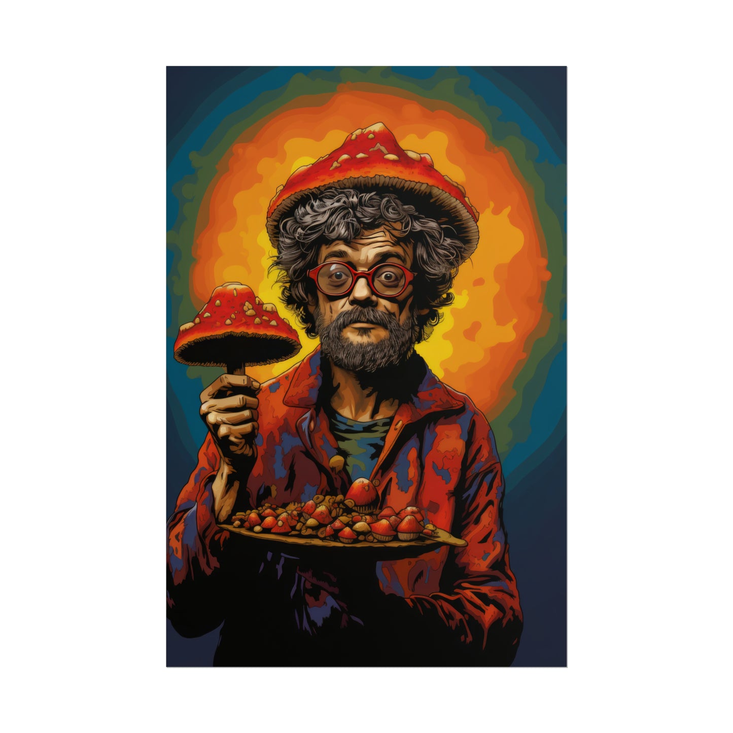 Terence McKenna Poster Print